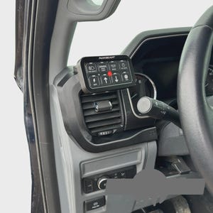 Custom Auxbeam mount cover bezel for 2021-2026 F150 Super duty 8-6 Gang