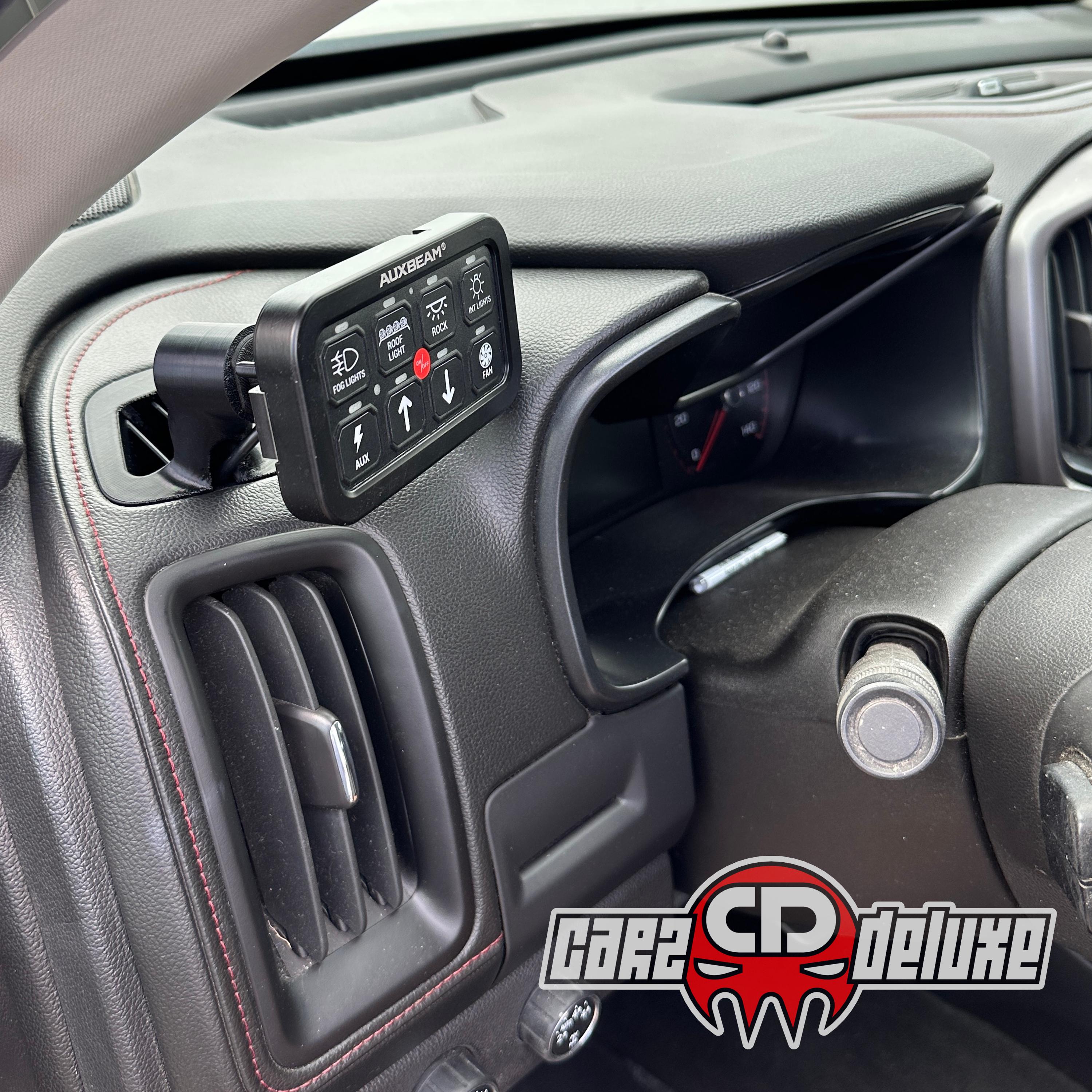 2014-2018 Silverado Switch Panel Rocker Or Toggle Switch Panel For Cubby In OEM Trim Plate Free - Foto 11