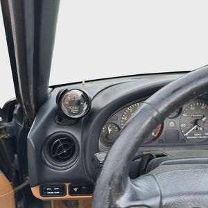 Single gauge pod mount for 1994-1997 Miata NA MX5 functional defrost vent