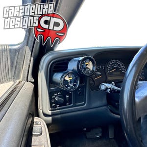 Gauge pod for 1999-2007 Chevy Silverado for GMC Sierra functional vent