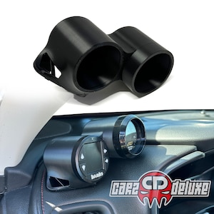 Dual gauge pod mount for 2015-2022 Colorado, Canyon functional defrost vent