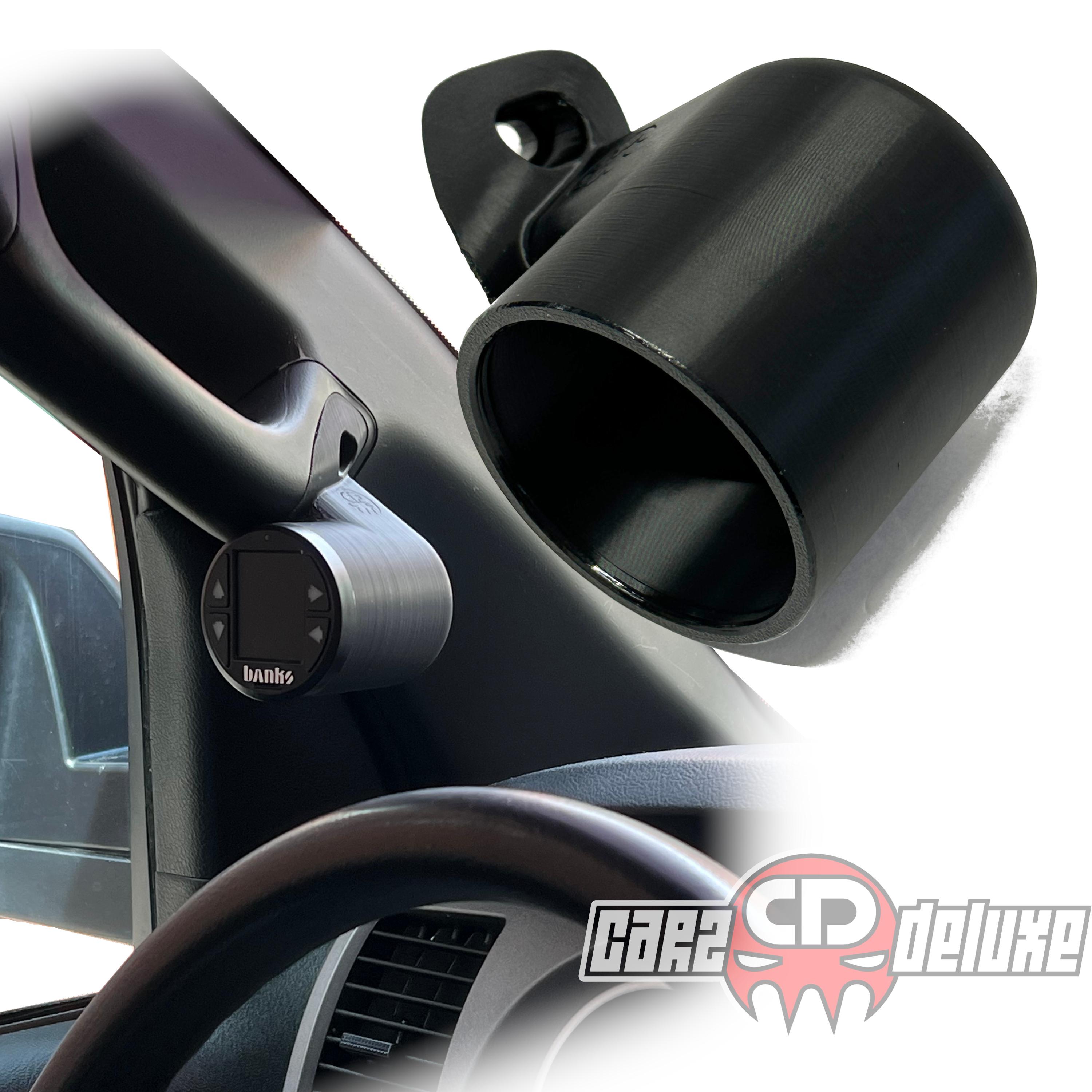 Single Gauge pod mount for 2007-2012 Tundra A-pillar grab handle cap