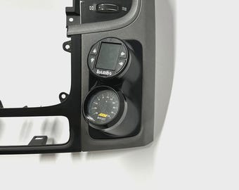 Dual gauge pod mount for 2013-2018 RAM center bezel