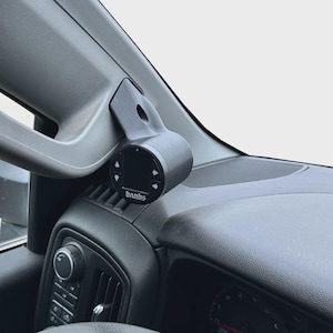 Gauge pod mount for 2019-2025 Chevy Silverado 1500 2500 Sierra grab handle