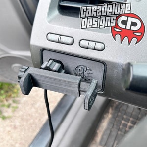 Custom phone mount for 2006-2011 Civic 8th gen replaces driver storage cubby