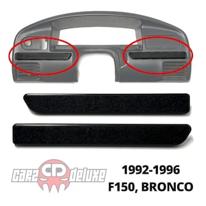 Dash panel trim bezel inserts For 1992-1996 F150 F250 F350 F-150 Bronco