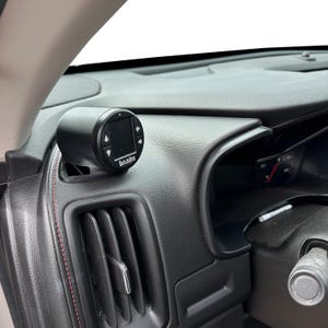 CARZDELUXE Gauge Pod Mount For 2022-2025 Chevy Silverado 1500/2500 & Sierra - Grab Handle Cap Replacement