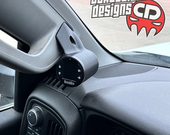 Gauge pod mount for 2019-2025 Chevy Silverado 1500 2500 Sierra grab handle