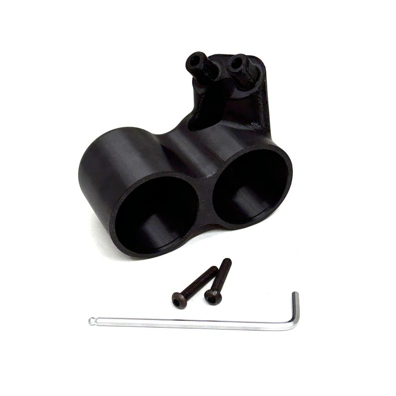 Dual 52mm gauge pod mount for 1999-2007 F250 F350 A-pillar handle Bolt on