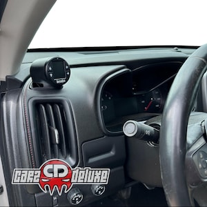 Single gauge pod mount for 2015-2022 Colorado, GMC Canyon functional defrost vent