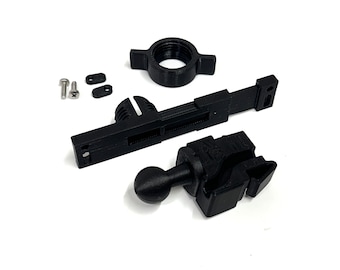 Custom Auxbeam mount for 2010-2024 Toyota 4Runner 6 or 8 Gang
