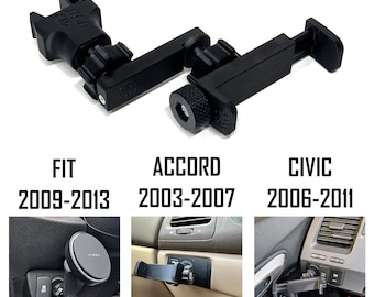 Blank button phone mount for 2003-2013 Honda Accord, Fit, or Civic (See Compatability)