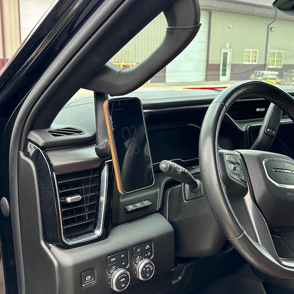 Custom mount for 2022-2026 Chevy Silverado 1500 2500 Sierra grab handle