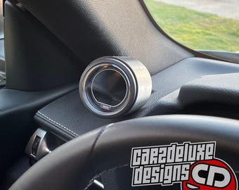 Single gauge pod mount for 2020-2025 GR Supra functional defrost vent