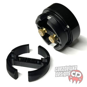 Easy snap in bracket mount for AEM X Series Gauge install Fits BANKS Gauge