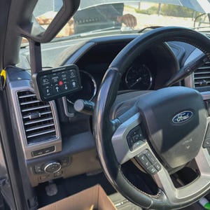 Custom Auxbeam mount for F150 2015-2022 Super Duty 8 or 6 Gang Pillar Bolt-on