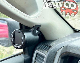 Single gauge pod mount for 2010-2018 Ram grab handle cap bolt on