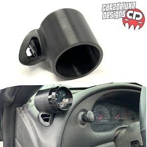 Single gauge pod mount for 1994-2004 Mustang functional defrost vent