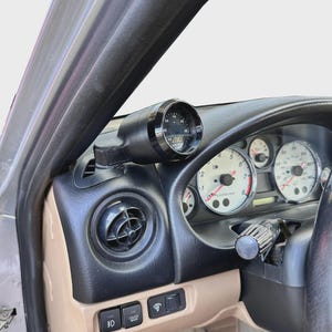 Single gauge pod mount for 1998-2004 Miata NB MX5 functional defrost vent