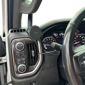Custom mount for 2019-2023 Chevy Silverado 1500 2500 Sierra grab handle Auxbeam
