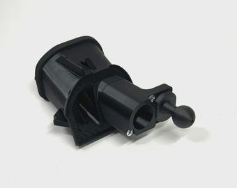 Custom ball mount for 2019-2027 Ram defrost vent 52mm