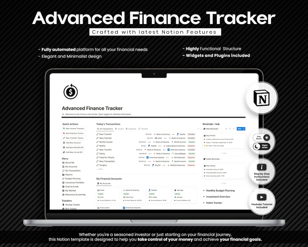 Notion Template Finance Tracker Income Expense Planner Budget Dashboard Notion Template Finance Tracker Income Expense Planner Budget Dashboard