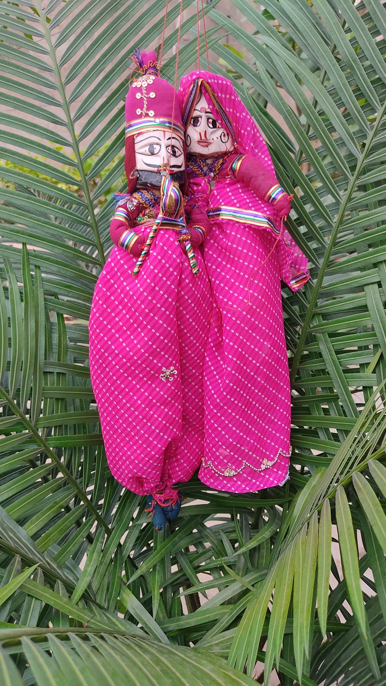 Kathputli Puppets Traditional Indian Puppet Etsy