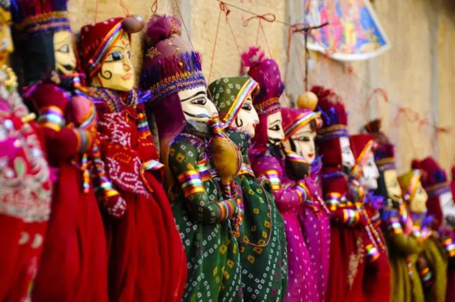 Kathputli Puppets Traditional Indian Puppet Etsy
