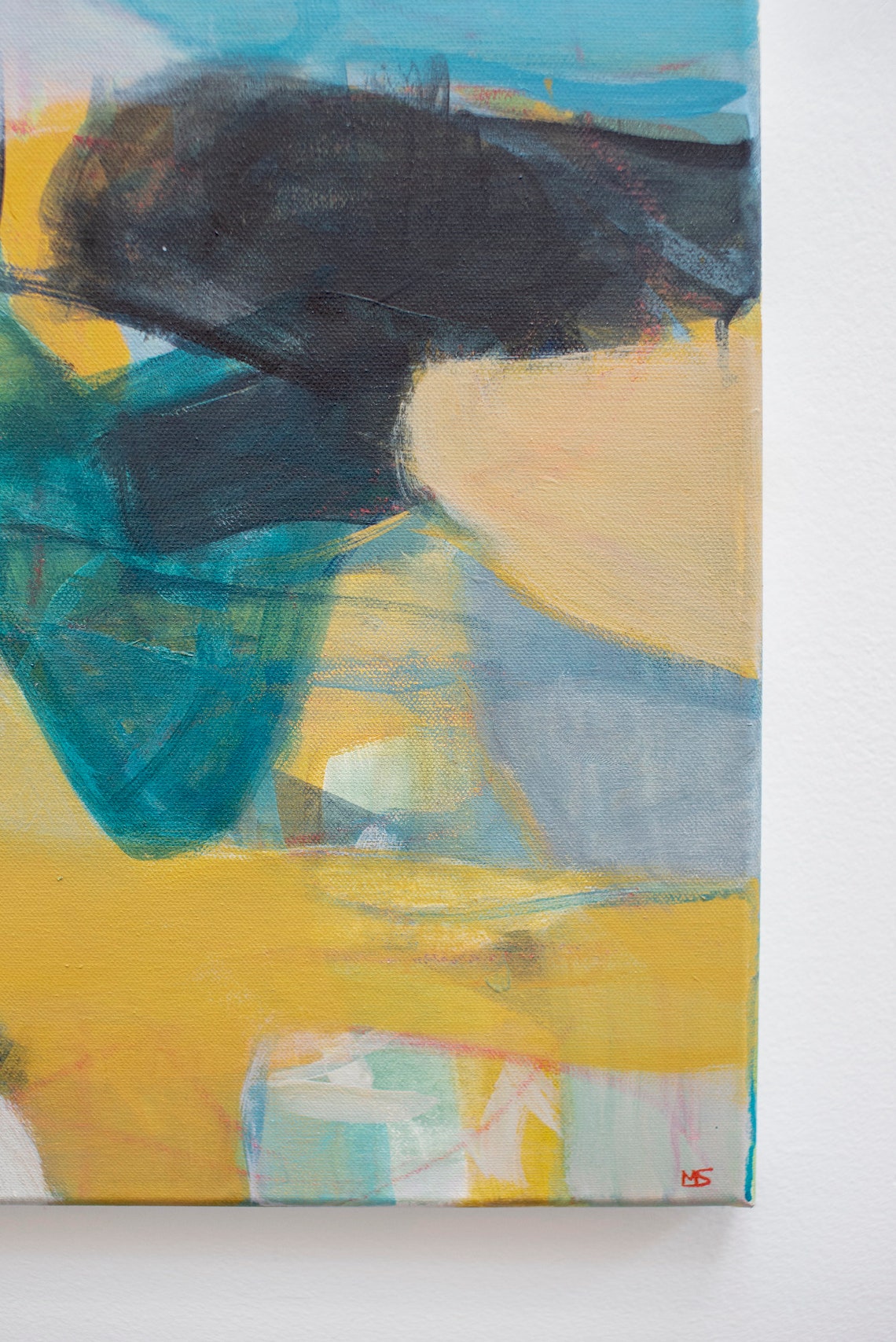 SMALL ABSTRACT ART Small Original Painting Original Abstract Etsy