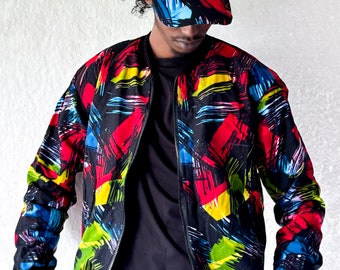 African bomber jacket