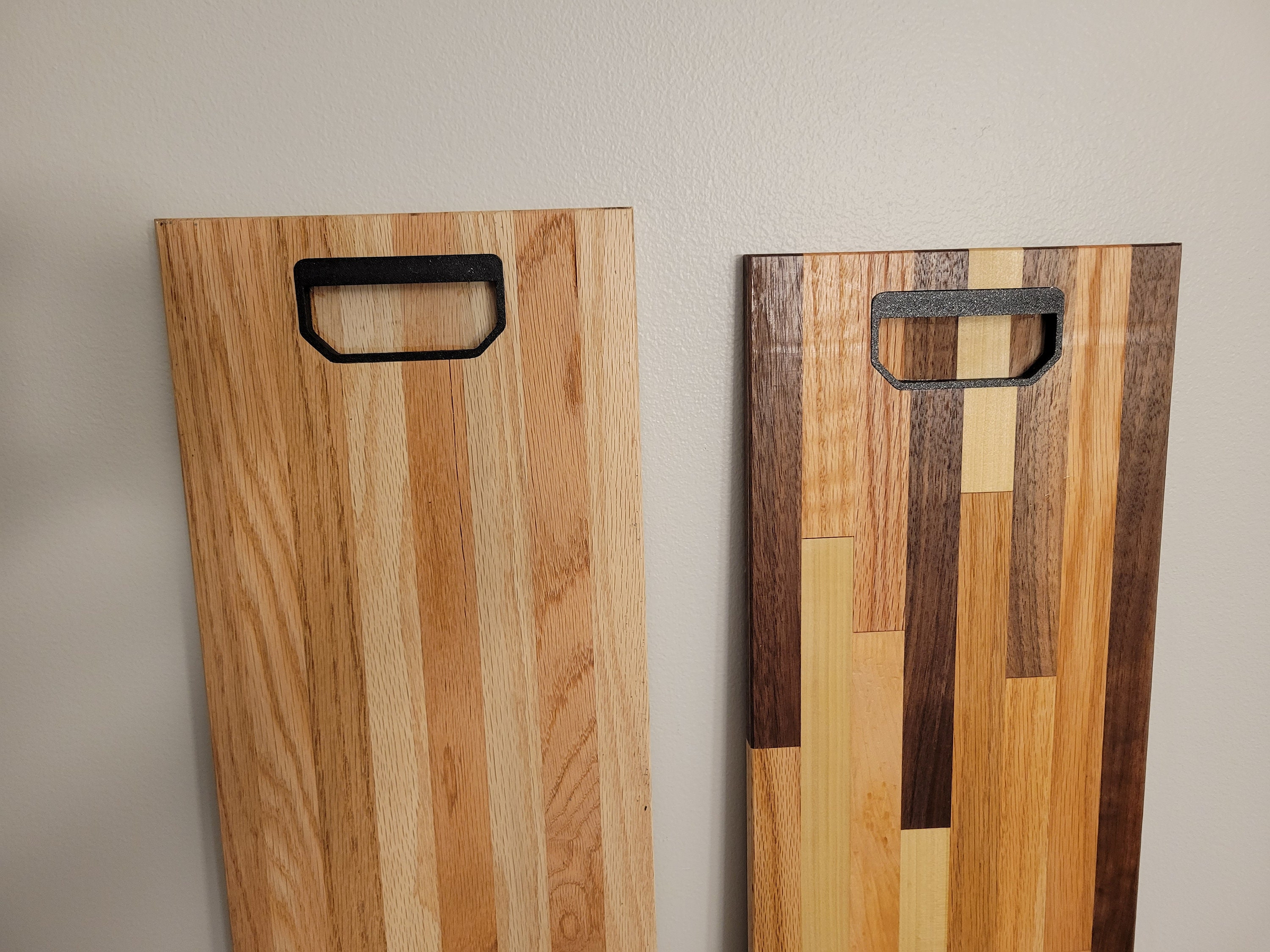 Solid RED OAK Growth Chart Etsy