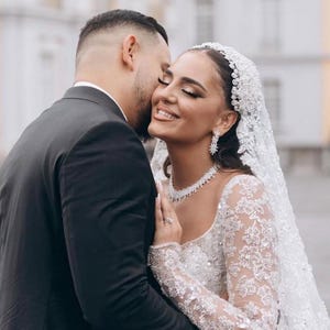 Swarovski Luxury headpiece, crystal wedding headpiece, wedding tiara,bridal wedding hair accesories silver swarovski hair clip image 1