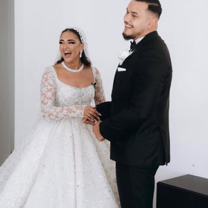 Swarovski Luxury headpiece, crystal wedding headpiece, wedding tiara,bridal wedding hair accesories silver swarovski hair clip image 6