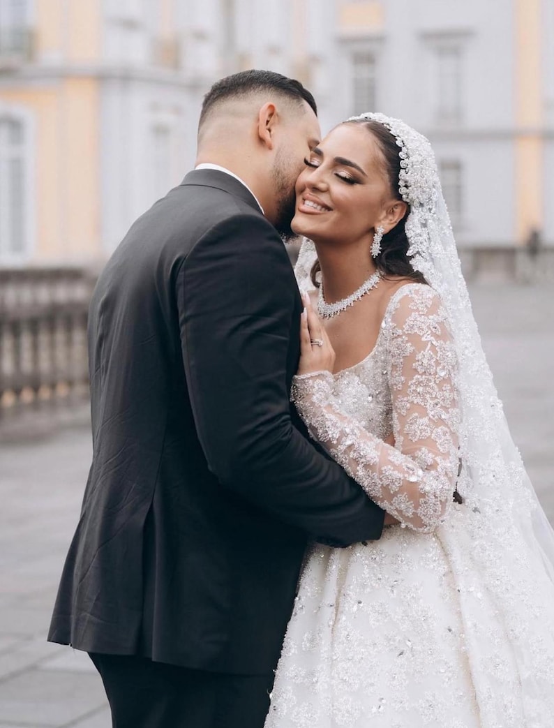 Swarovski Luxury headpiece, crystal wedding headpiece, wedding tiara,bridal wedding hair accesories silver swarovski hair clip image 1