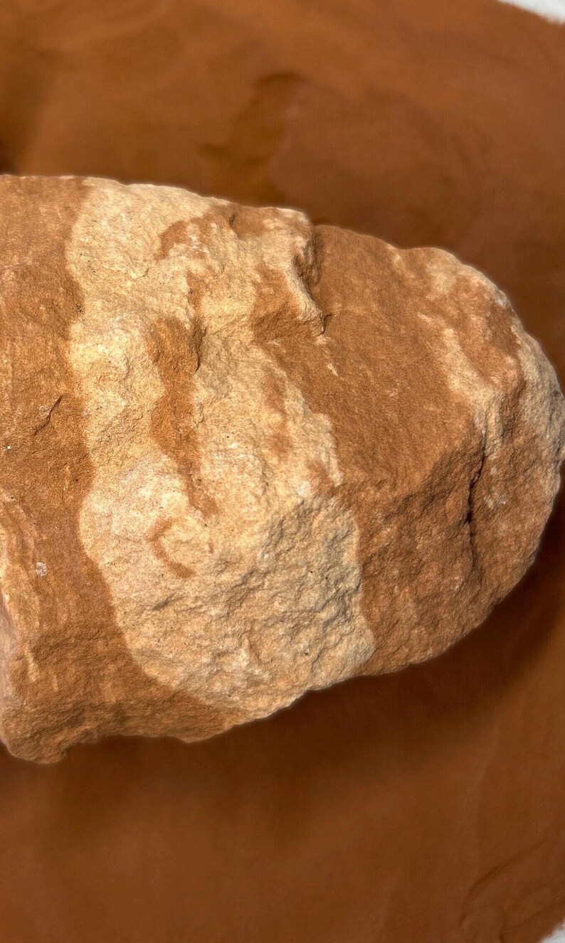 Sedona Vortex Red Rock, Rare Sedona Stone, Rare Rock Specimens, Crecent