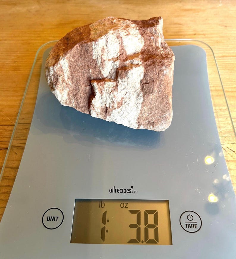 Sedona Vortex Red Rock, Rare Sedona Stone, Rare Rock Specimens, Crecent