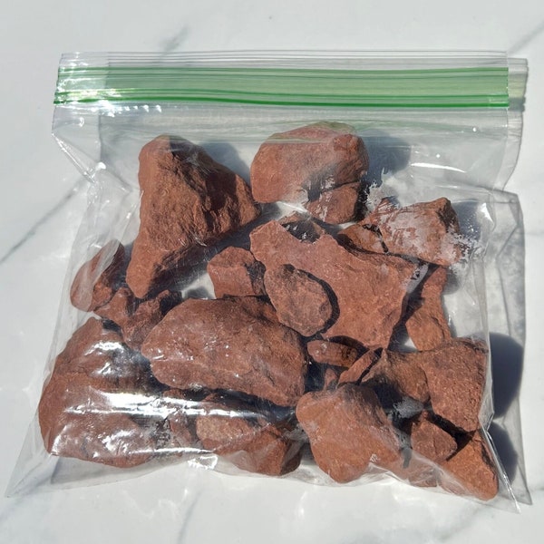 1 lb Sedona Sandstone from Cathedral Rock Vortex / Size 1-3 Inch / Sedonalite / Natural Shamen Stones / Raw Sedimentary Red Rock