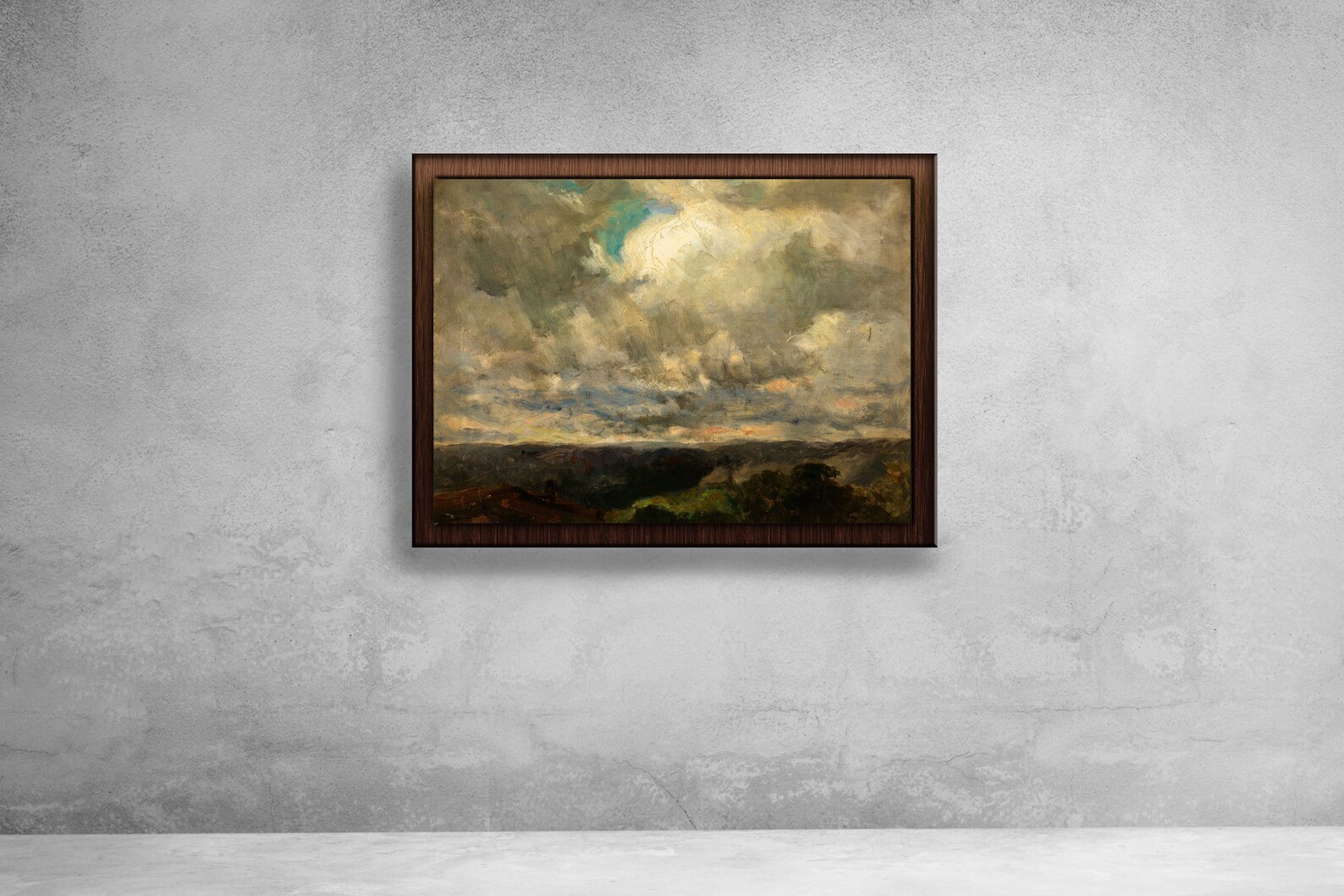 Vintage Abstract Moody Painting INSTANT DOWNLOAD | Edward Bannister ...