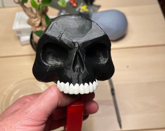 Schwarz weißer Helmhalter - Helm Display/Aufhänger/Wandhaken/Halterung/Rack - Motorrad/Bike/Motocross