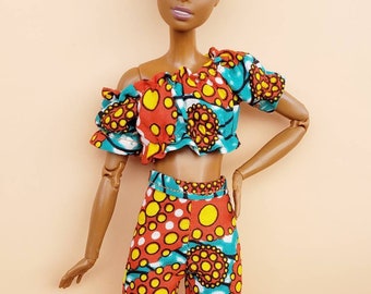 11.5 Inch Doll African Outfit