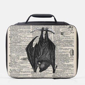 Goth Bat Bento Box Gothic Bento Box Goth Lunch Accessories Witchy