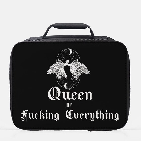 Goth Women Lunch Box Insulated, Queen Lunch Box, Goth Lunch Bag, Goth Girl, Gothic  Gifts, Gothic Accessories, Goth Womens Gifts 