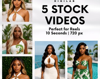 Hair Stock Video | Hair Stock Photo for Hair Extensions, Wig Stock, Hair Instagram Reel, Raw Bundle, Hair Photo shoot, Hair Business