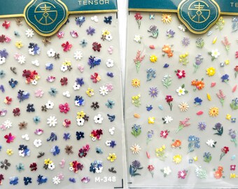 nagelstickers, reliëf, Sakura-nagelstickers, bloemnagelstickers, nageldesign, nail art