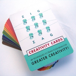 Zig Zag Creativity Cards