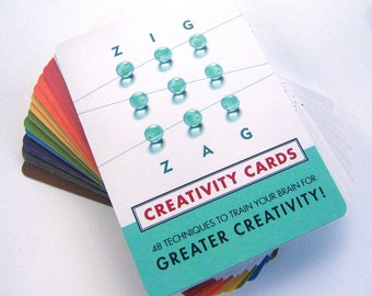 Zig Zag Creativity Cards