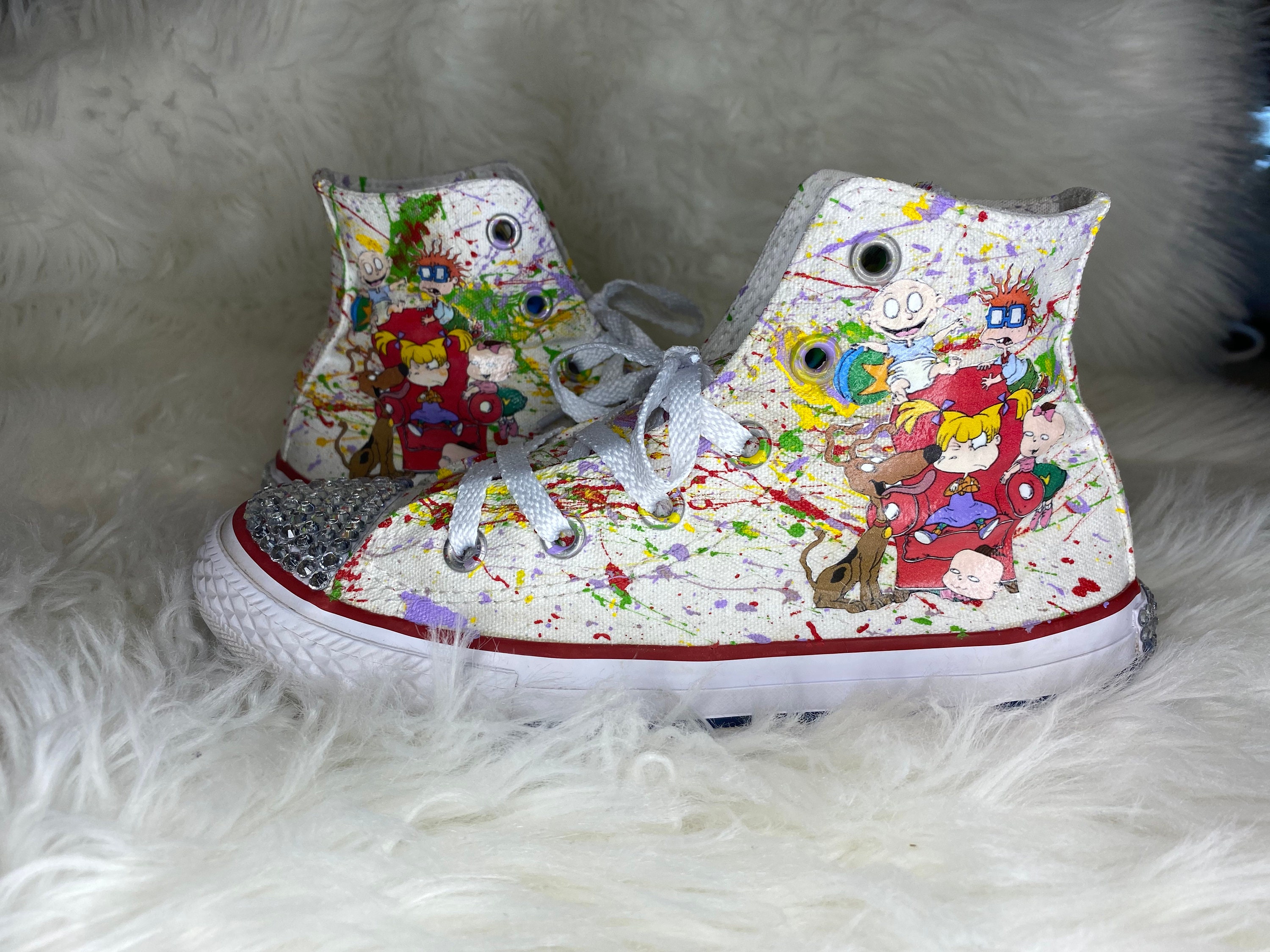 rugrats custom shoes