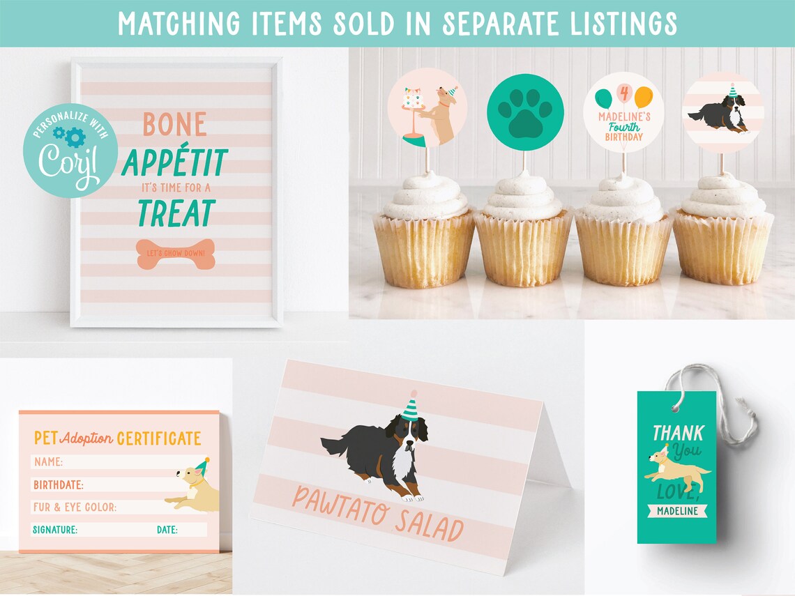 Printable Puppy Party Invitation Puppy Invitation Dog | Etsy