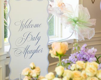 Arched Wedding Sign, Wedding Welcome Sign, Wedding Welcome Sign, Wedding Sign, Wedding Signage, Waterproof Sign, Baby Shower Sign