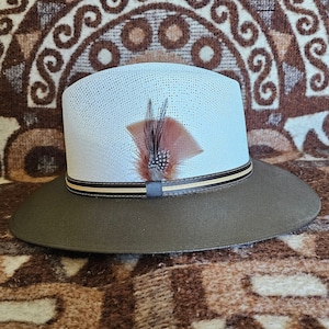 Brown Wide Lowrider Brim Maximum Sun Cover | Mastermind Hats | Lowrider Brims